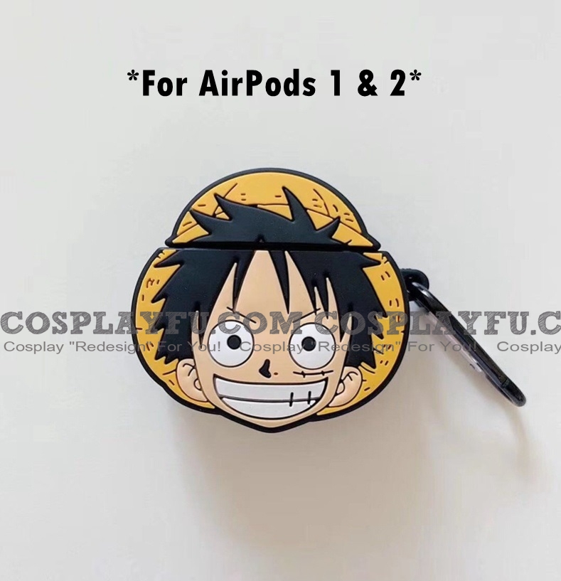 Monkey D. Luffy | Silicone Case for Apple AirPods 1, 2 코스프레